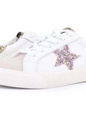 VINTAGE HAVANA Grande Women’s Fashion Sneakers White/Grey/Multi - Size 8.5 New!